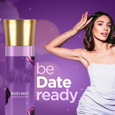 Luxury Women Date Long-Lasting Body Mist - 150ml